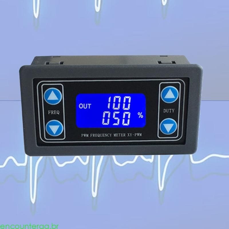 Encontrora 1HZ-150KHZ PWM Ciclo Trabalho Frequência Pulso Módulo Ajustável Gerador Sinal