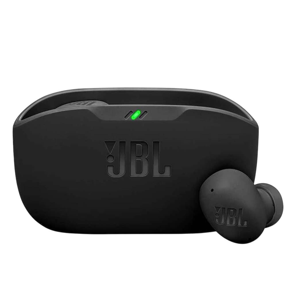 Fone De Ouvido JBL Wave Buds 2 Preto Bluetooth Sem Fio com Cancelamento de Ruido
