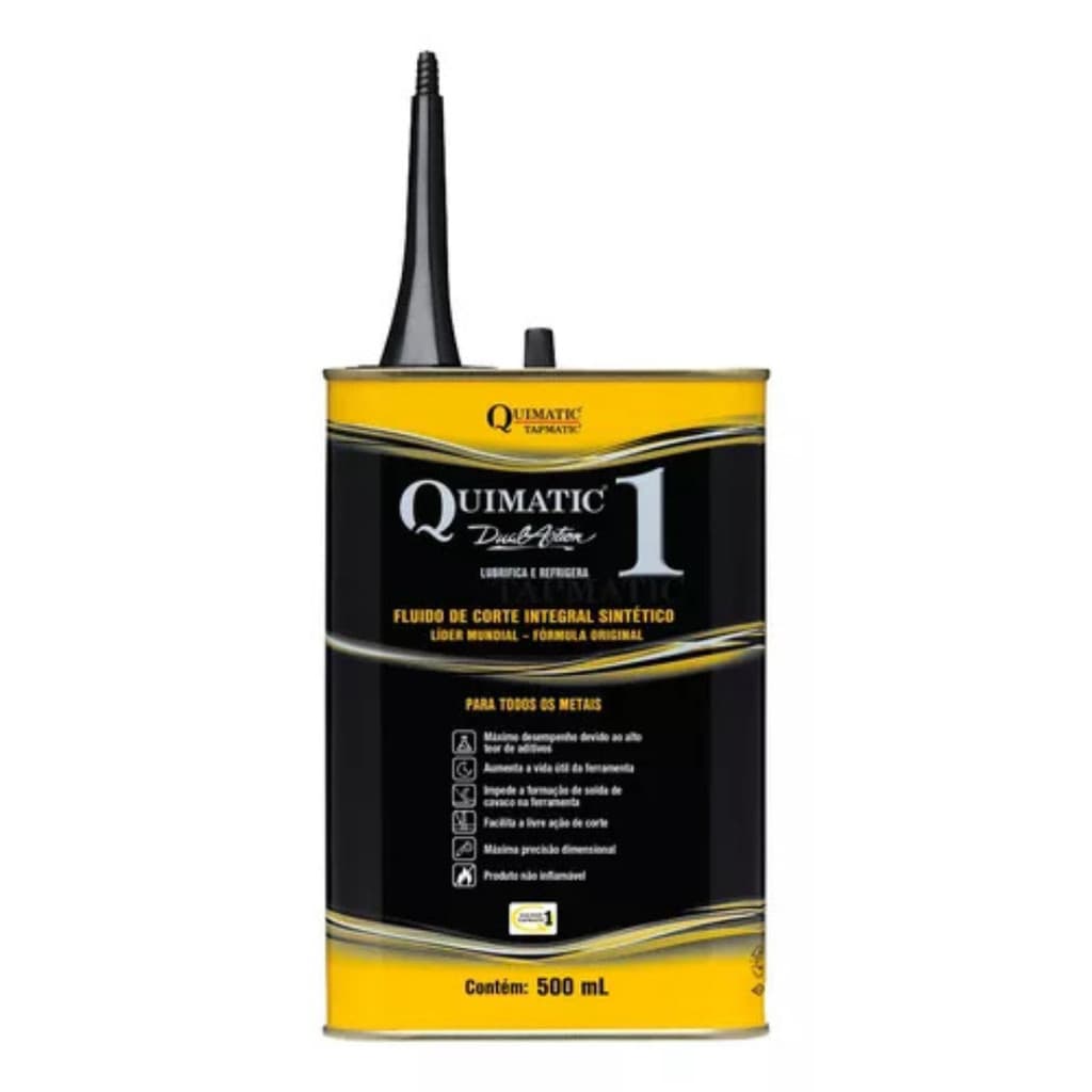 Fluido De Corte Integral Sintetico Quimatic 1 - 500mL - Tapmatic