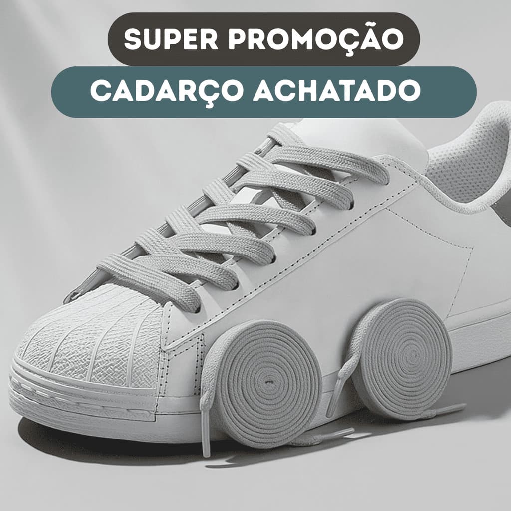 Kit 2 Pares Cadarço Poliéster Reforçado 120cm Pronta Entrega Atacador Elástico Chato Achatado