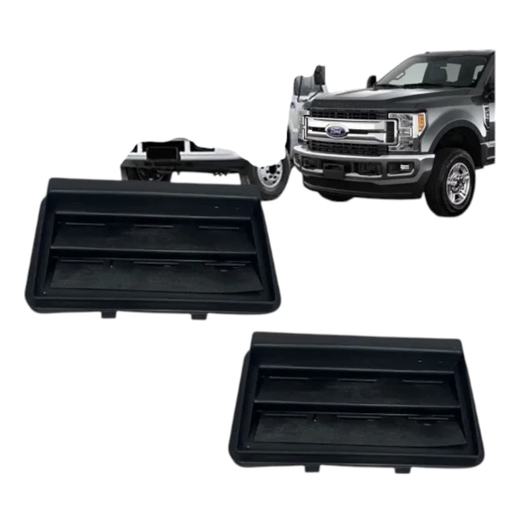 Par Grade Exaustão Entrada Saída Ar Cabine F350 F4000 98/19-F81Z2520892AA