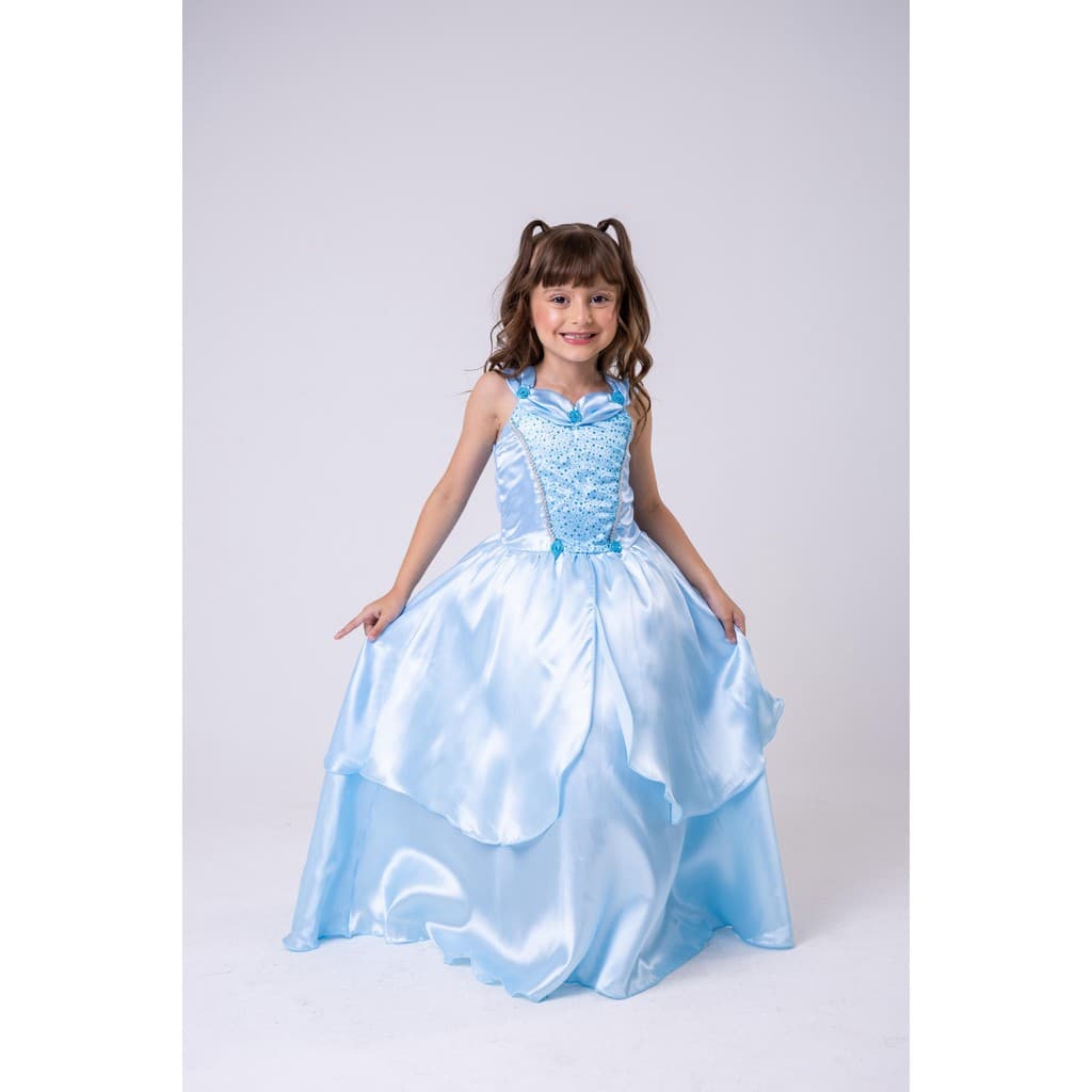 Fantasia Princesa Belli Cinderela/Alice Longa