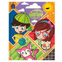 Caderno Brochura com Folha Quadriculada Infantil 1x1 40 Folhas - Foroni