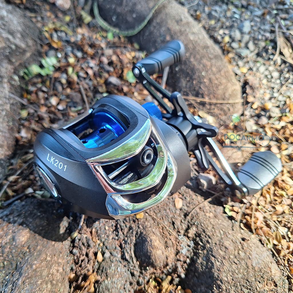Carretilha De Pesca Barata 3 Rol Manivela Carretel Alumínio Carretel de Pesca