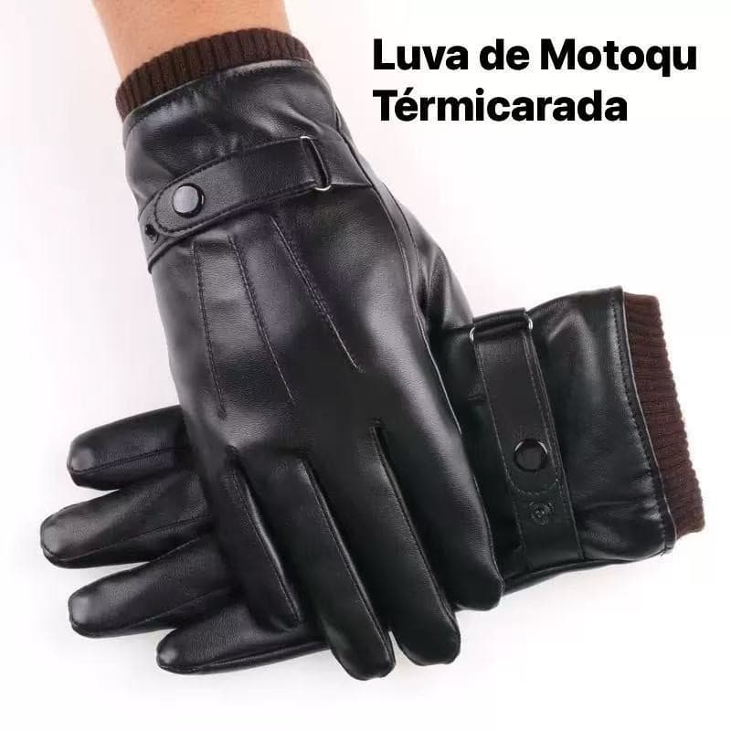 Luvas De Couro PU Para O Inverno , Proteção Fria Protetor De Dedos , Vento-Garantia De masculin À Prova De