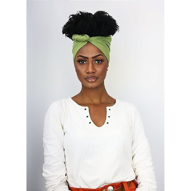 Turbante Aramado Viscose - Verde Militar
