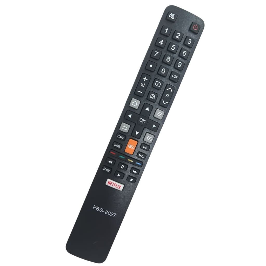 Controle Remoto Compatível Tv Tcl Toshiba Smart 4k L55s4900fs / Rc802n  Max-7811 Fbg-8027-MP
