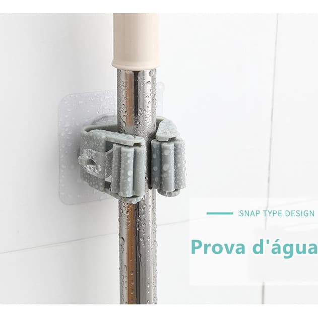 5 Pçs Suporte De Vassoura , Parede Rodo Fortalecer Gancho De Cozinha Racks De Banheiro Promoção
