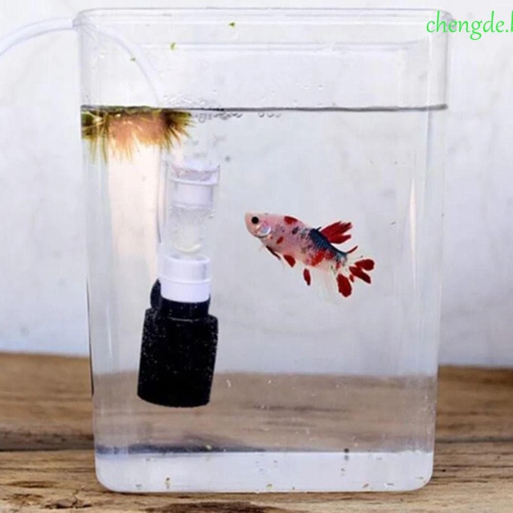 Purificador De Água De Aquário CHENGDEBR , Mini Filtro De Tanque De Peixes Multicamadas , Ultrassilencioso