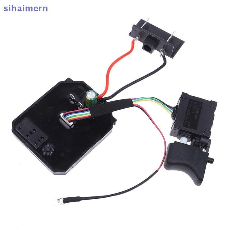 sihaimern 1Pc Placa De Controle + 1Pc 18V 21V Para Dayi 2106 Chave Elétrica Sem Escova Acessórios Da-Mãe Velocidade BR
