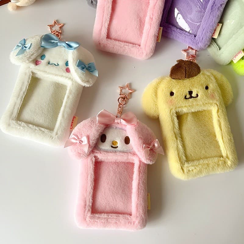 Sanrio Porta-Cartões Com Fotos De 3 Polegadas Kuromi Plush