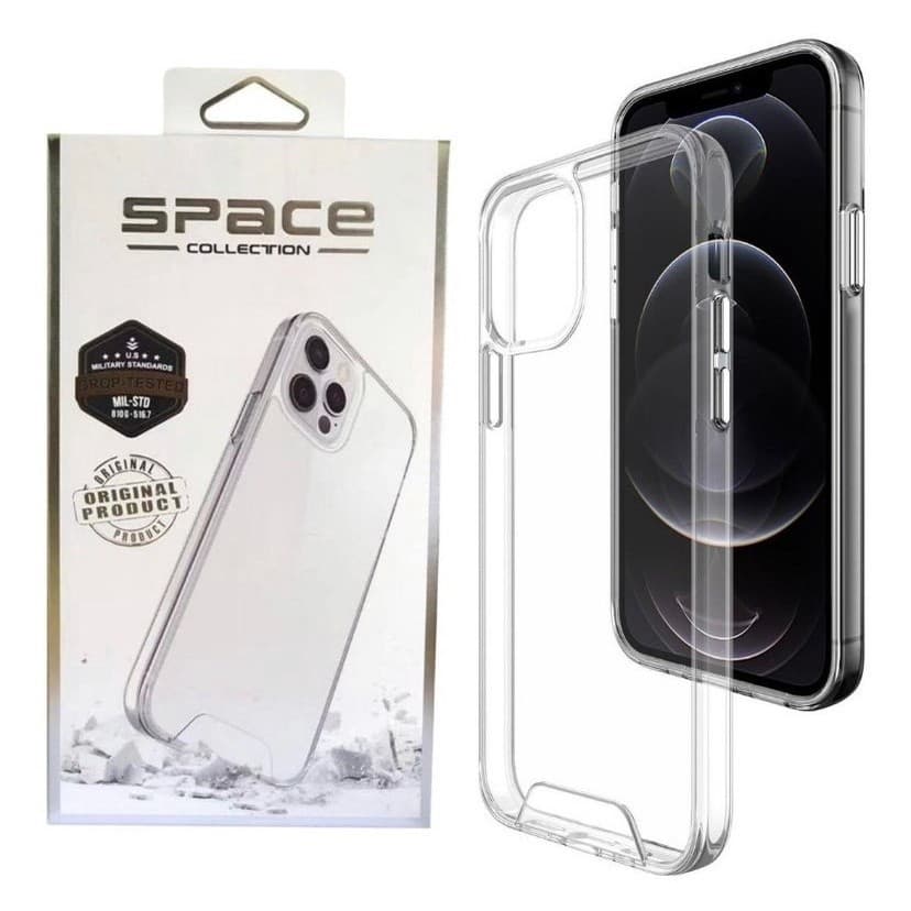 Capa Acrílico Capinha Transparente Case Space Original Para IPhone 11 - 16