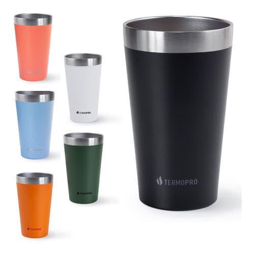 Copo Térmico Inox Cerveja Chopp Parede Dupla 473ml Termopro