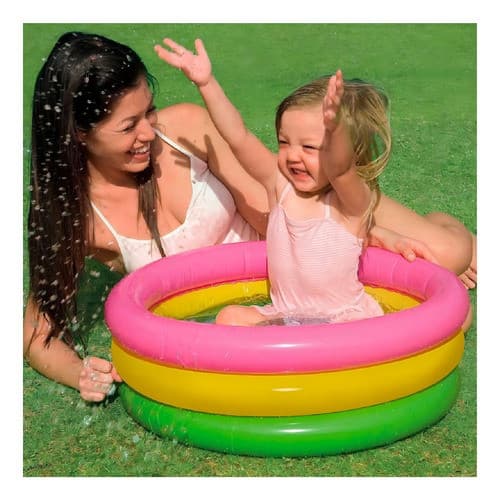 Piscina Inflável Redonda Intex Sunset Glow 58924 De 86cm X 20