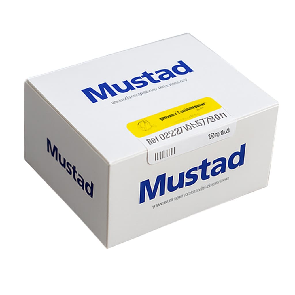 Anzol Norueguês Mustad Beak Baitholder Nº1/0 - 50 Peças Aço Carbono Niquelado