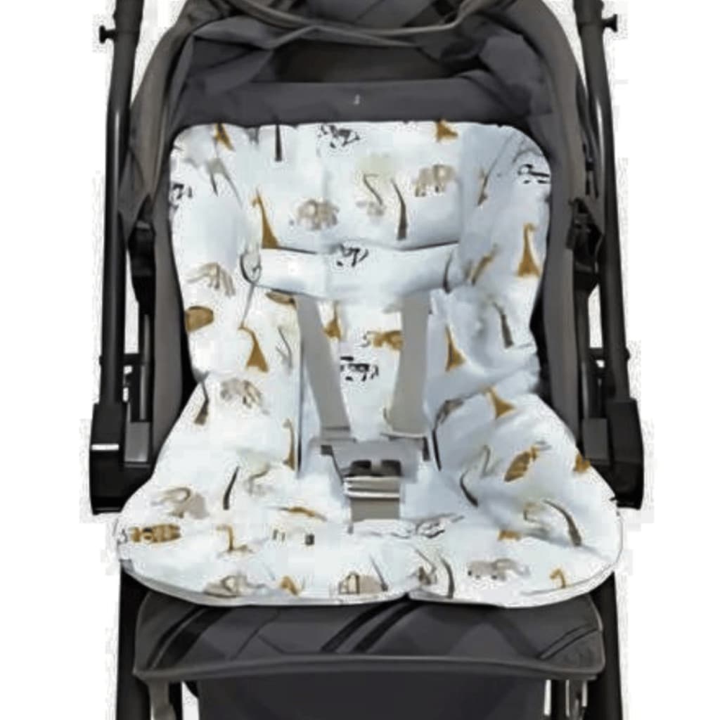 Capa Acolchoada Carrinho Universal 100% Algodao Tecido Estampado Menino Menina TR