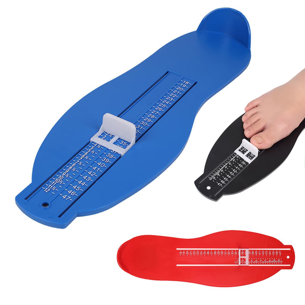 1 Pçs Mini Ferramenta De Medida De Pé Medidor Adultos Sapatos Ajudante Tamanho Régua De Medição Ferramentas Acessórios D