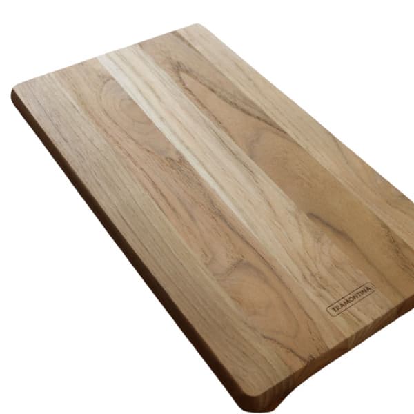 Tábua Para Churrasco Retangular 18mm Tramontina Cor Marrom