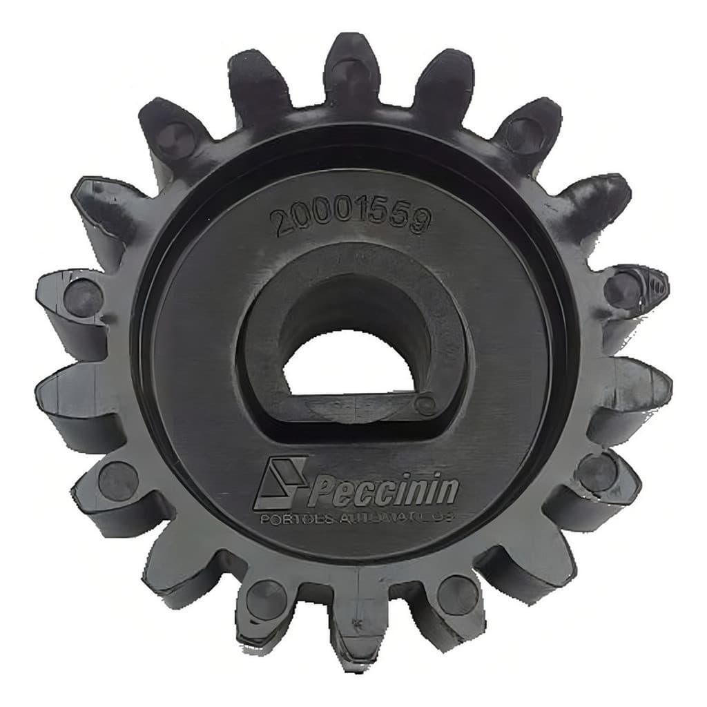 Engrenagem Da Cremalheira Do Motor Deslizante Gatter 3000 Cor Preto