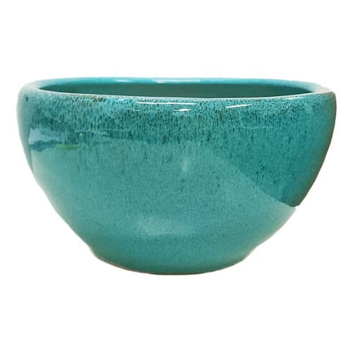 Bacia Cuia De Cerâmica Esmaltada A:13cm L:25cm E9166