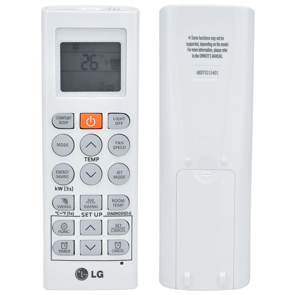 Novo AKB75215401 Para LG Ar Condicionado AC Controle Remoto USNQ182CSG3 USNQ242CSG3