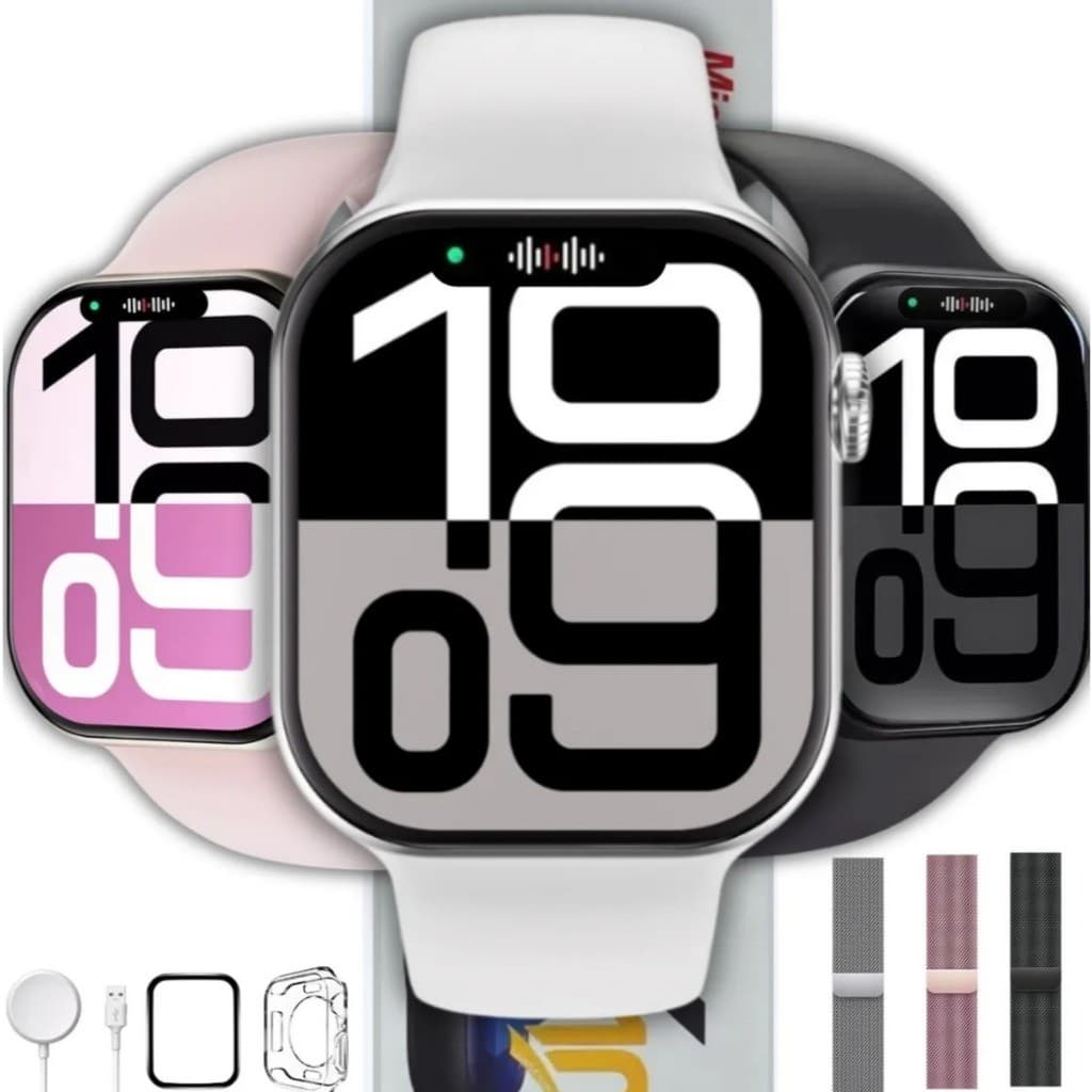 Relógio Smartwatch S10 Microwear Serie 10 Chatgpt Gps Nfc Original+ Brindes