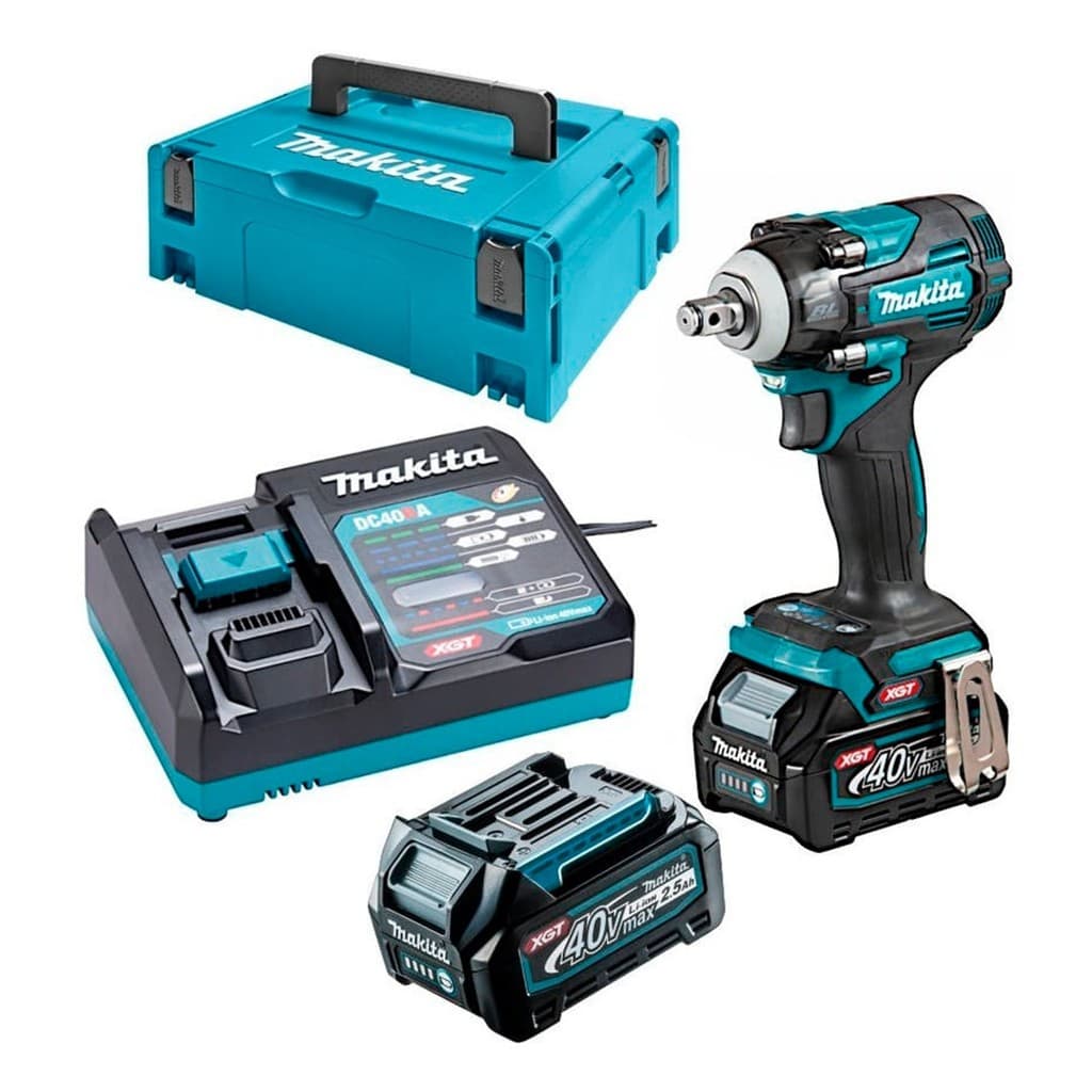 Chave de Impacto a Bateria 12" 40V XGT Makita TW004GD201