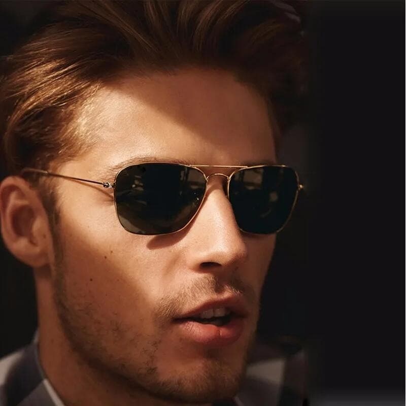Retro Piloto Óculos De Sol Das Mulheres Dos Homens Masculino Design Da Marca