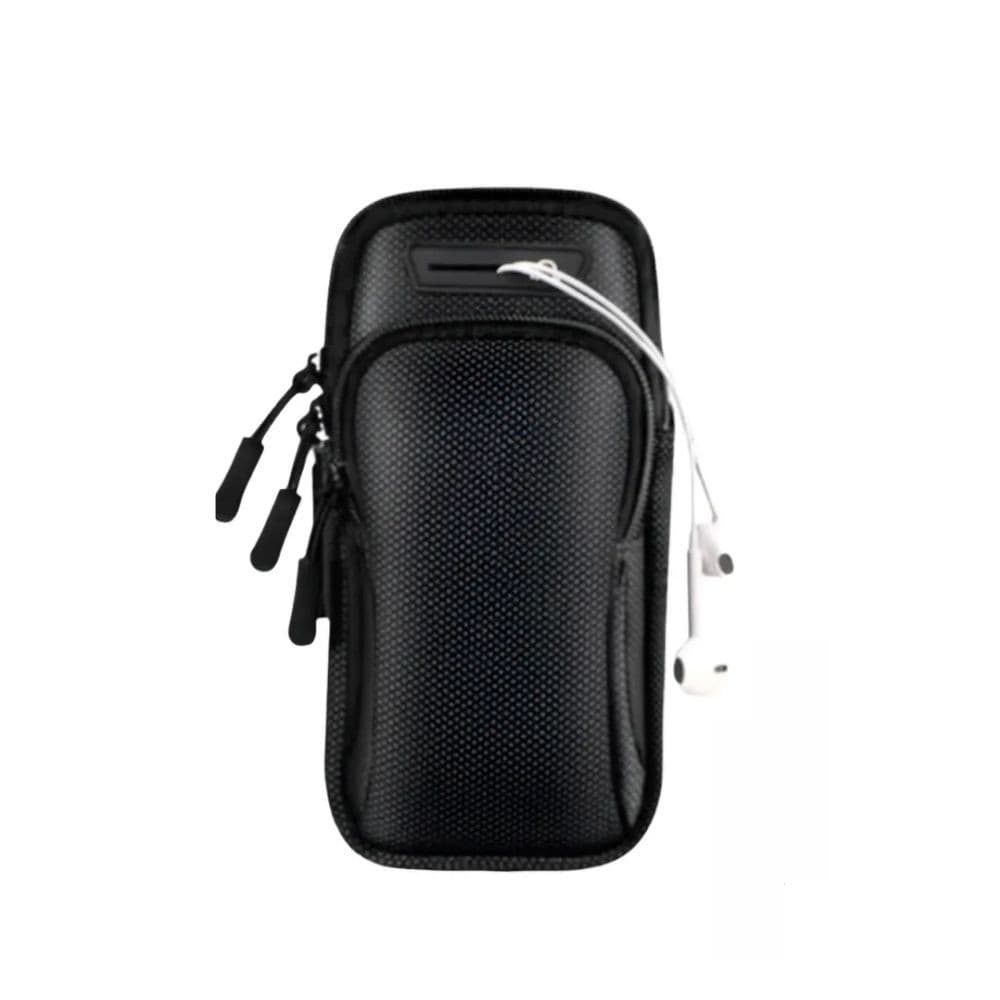 Braçadeira Esportiva Pochete Bolsa de Braço Impermeável Alça Ajustável para Celular acessórios Corrida Caminhada Treino