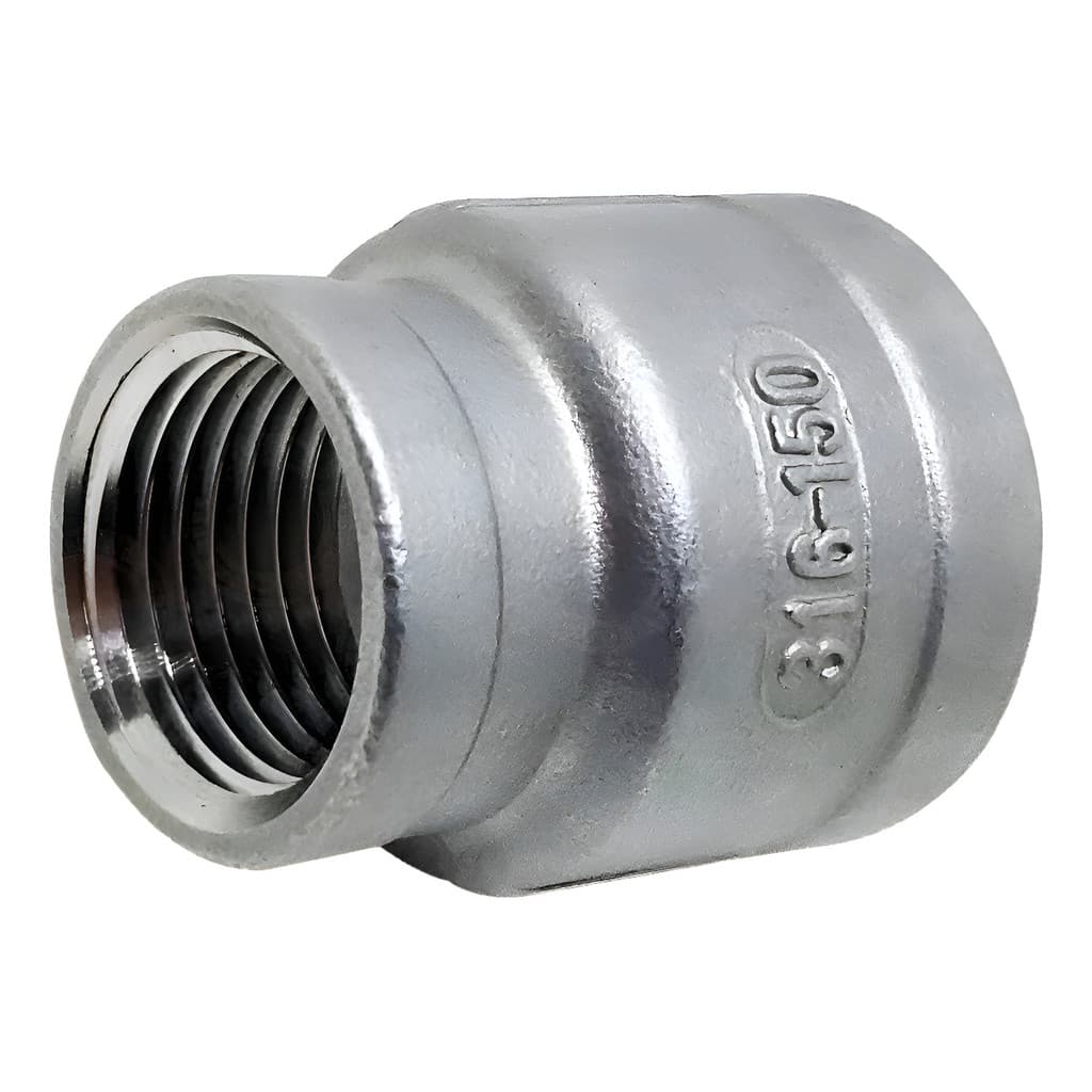 Luva Redução 1x1/2 Pol Galvanizado - 1pç