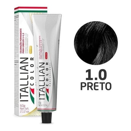 Coloração Itallian Color Preto 1.0