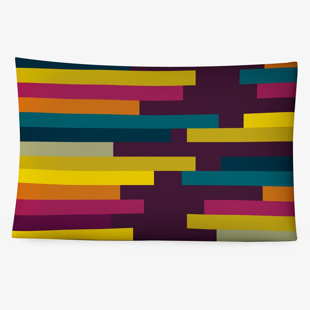 Fronha Avulsa Para Travesseiro Estampada 70cm x 50cm Decorativa Digital com Zíper Cama Capa