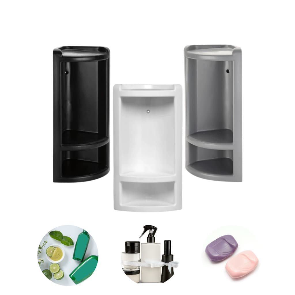 Cantoneira Porta Shampoo Suporte Para Banheiro