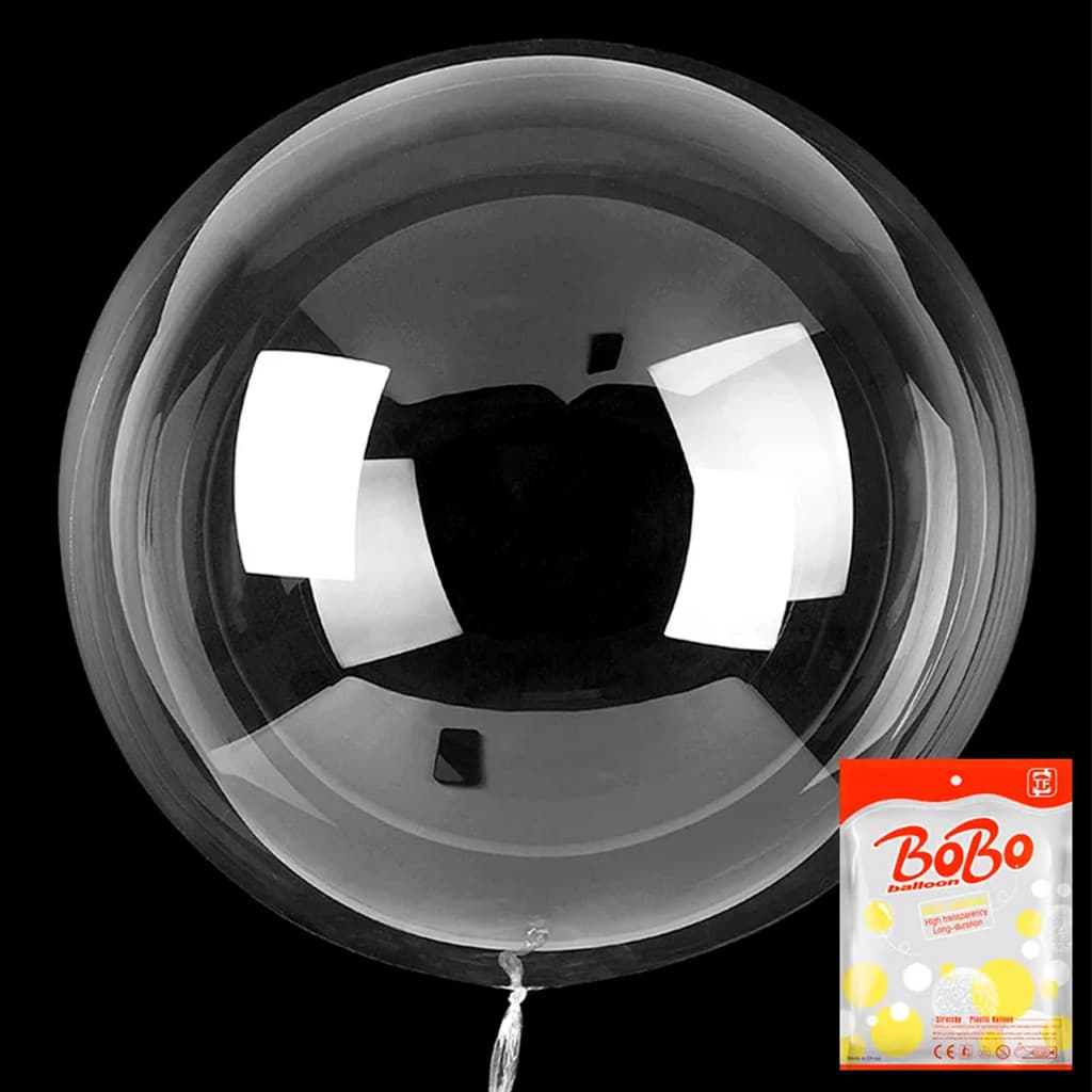 Kit Balão Bubble Bobo Balloon 18 Polegadas 45CM Balão Para Festas Aniversário