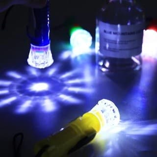 Mini Lanterna Led Reutilizável De 12 Peças Para Acampamento , Caminhada , Promoção De Iluminação Noturna