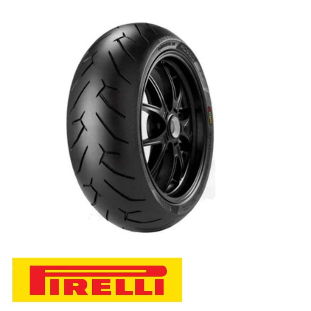 Pneu Pirelli Dianteiro Sem Câmara Twister Fazer Cb300 110/70-17 Diablo Rosso II