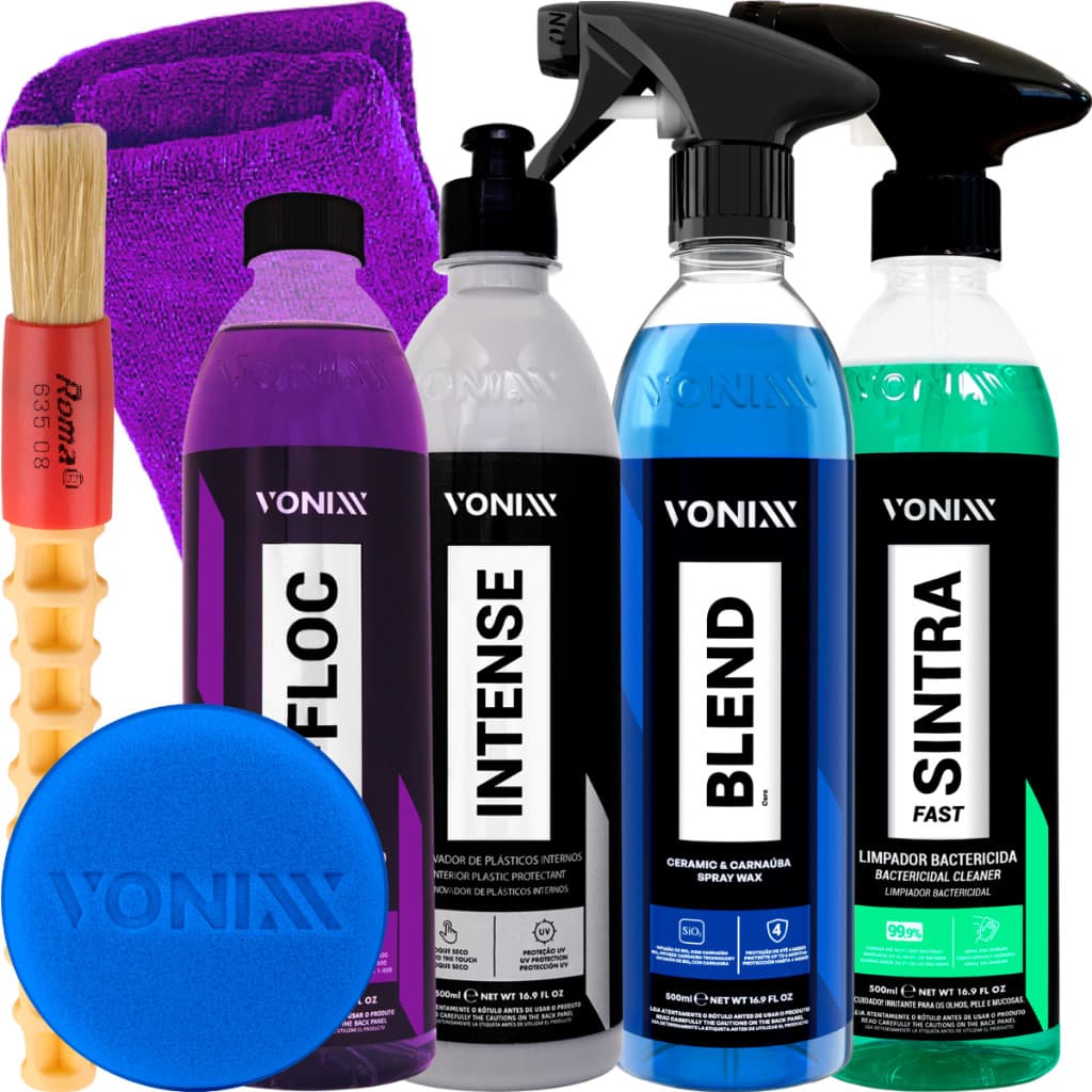 Kit Lavagem Automotiva V-Floc Blend Sintra Intense Vonixx