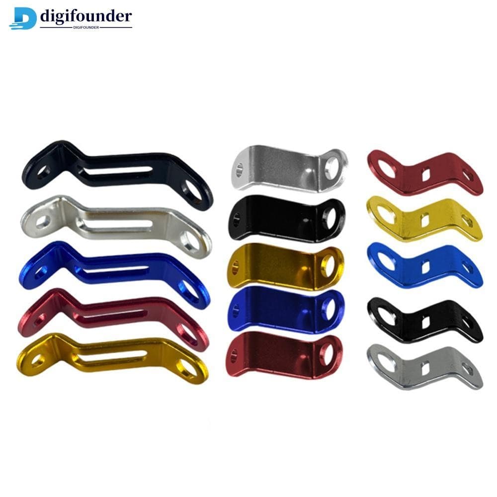DIGIFOUNDER 1PC Universal De Alumínio Motocicleta Freio Dianteiro Reservatório Fluido Radiador Ficar Suporte Titular Ace