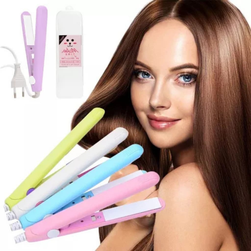 Chapinha De Cabelo Portátil Mini Prancha De Cerâmica 110/220