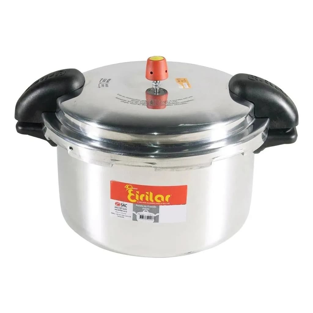 Panela Pressão Cozinha Industrial 18 Lt Resistente Eirilar