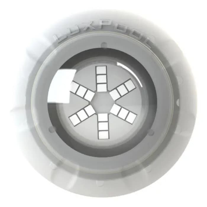 Refletor LED RGB 9W Luxpool LXP Iluminação Piscina Alta Potência Área 16m2 IP68 Original
