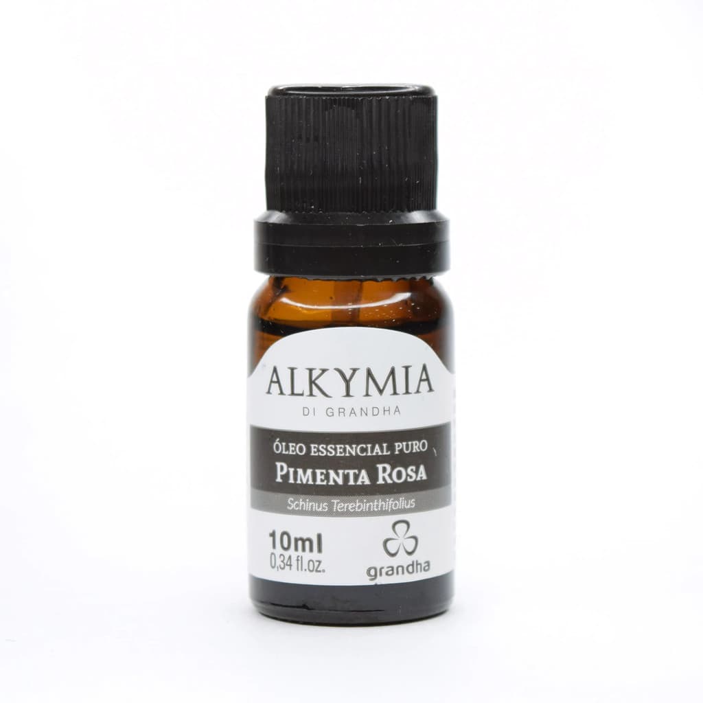 Óleo Essencial Puro de Pimenta Rosa 10ml - Grandha