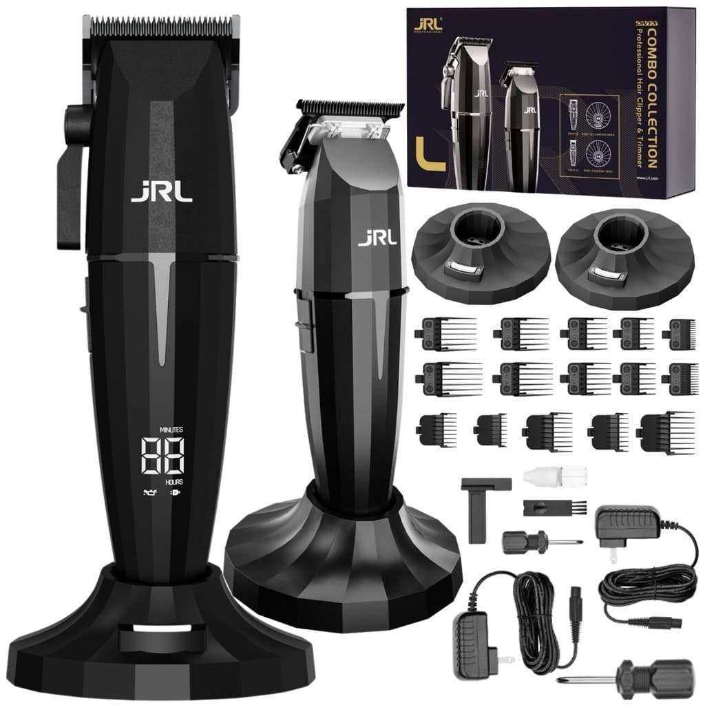 JRL Combo Collection Com Máquinas De Corte E Acabamento Onyx Profissionais Sem Fio