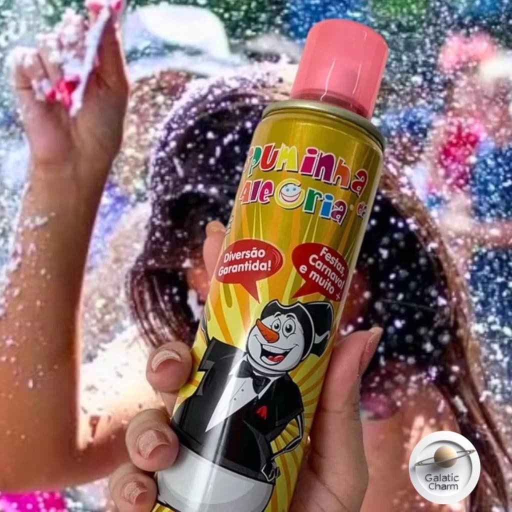 Espuma da Alegria  Neve Artificial para Festa de  Carnaval