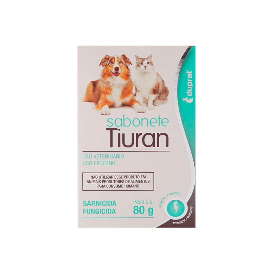 Tiuran Sabonete Sarnicida e Fungicida 80g Duprat
