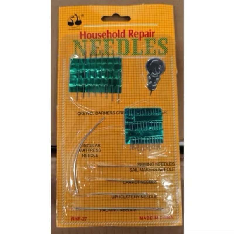 Kit com ,24,48,72de Agulhas para Costura e Bordado Livre (Rfe:p-58-P)