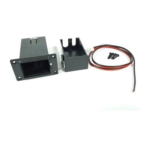 Caixa Suporte Case Box Bateria 9v Violão Viola Cavado Guitarra Baixo Ukuele Uso Universal Projetos Eletrônicos