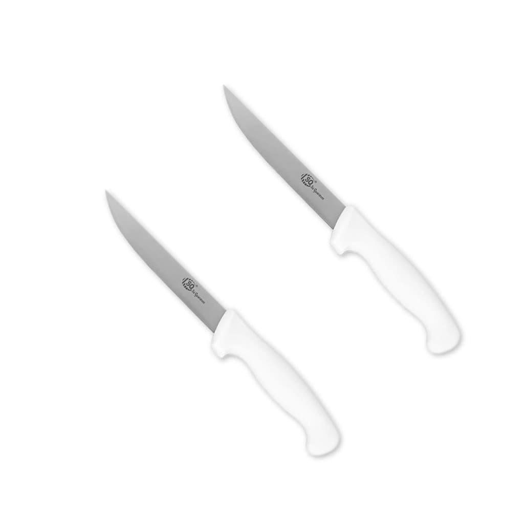 Kit 2 Faca Desossar Chef Premium Profissional Aço Inox 6''