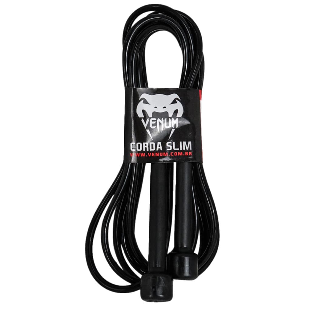 Corda de Pular Venum Slim - Preto
