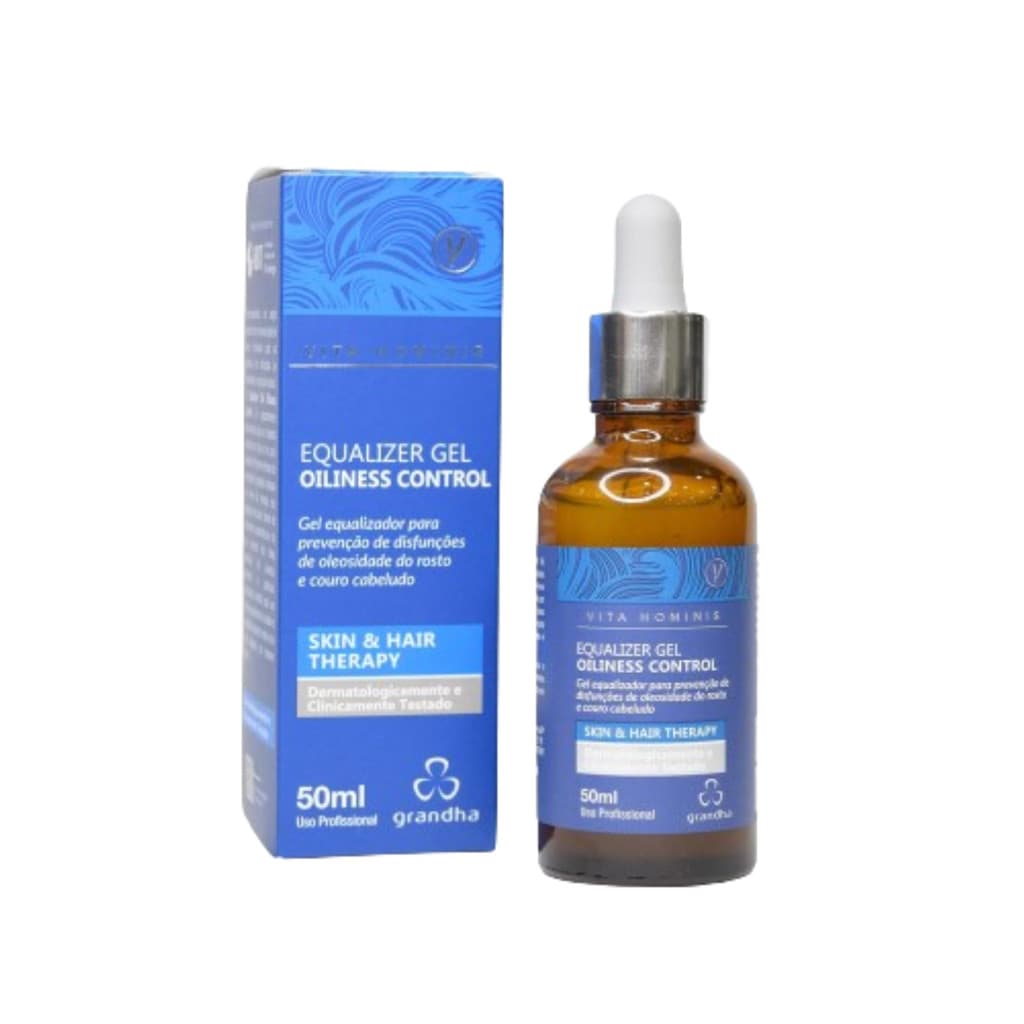 Vita Hominis Equalizer Gel Oiliness Control 50ml - Pele Oleosa - Controle da Oleosidade - Grandha